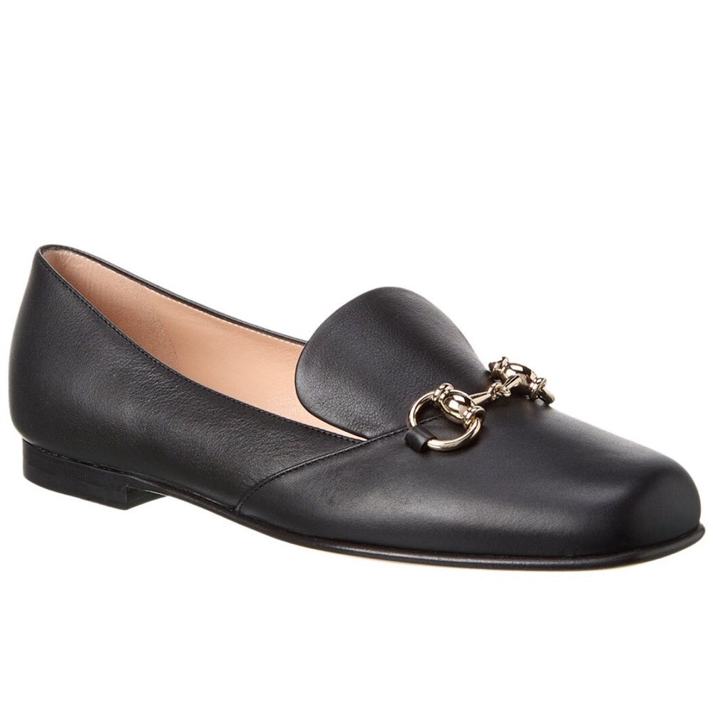 Used (with tags) Gucci Horsebit Leather Loafer | Size 39